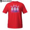 Ghost Bunny T-Shirt – Cute Spooky Rabbit Trio with Drippy Pastel Gradient