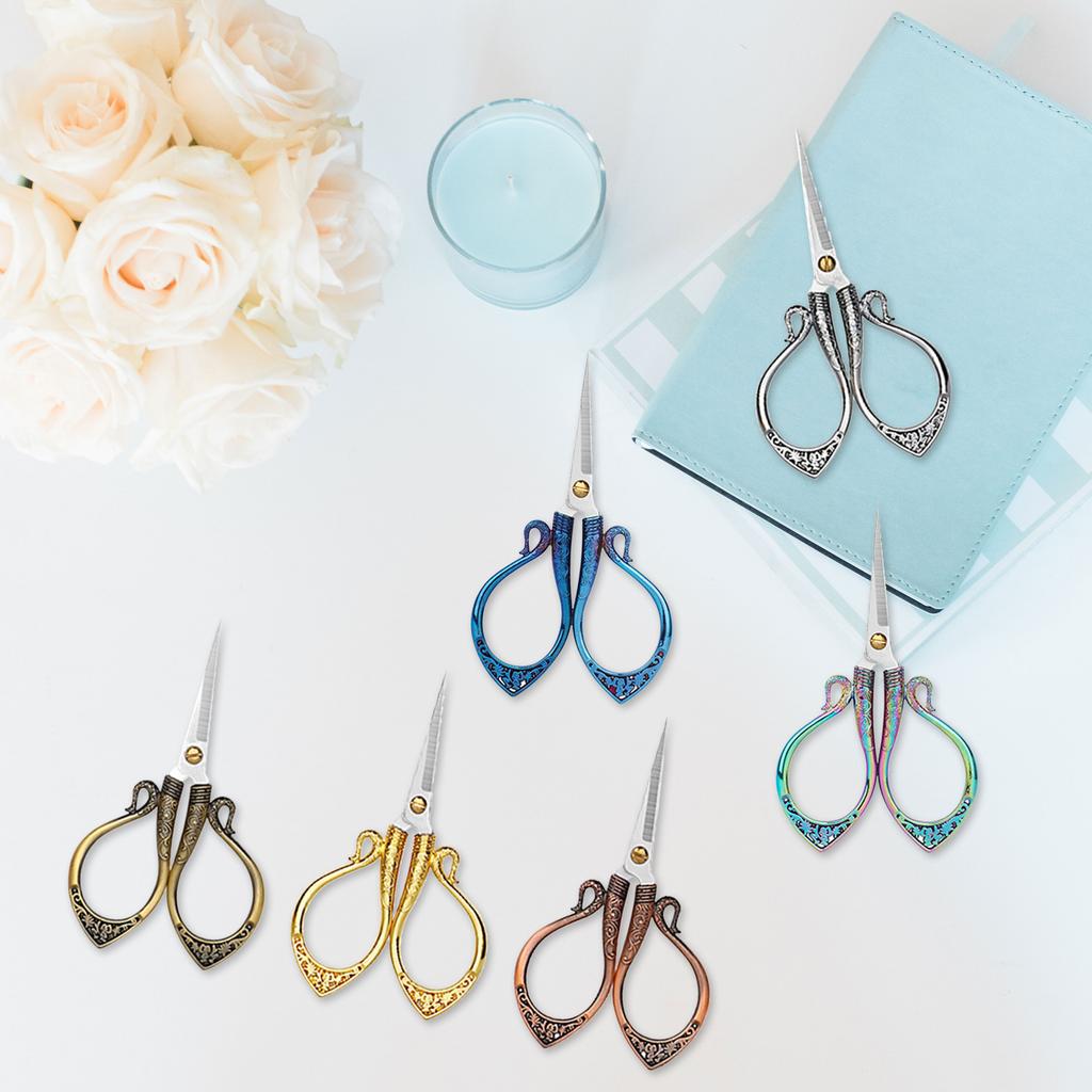 Fabric Scissors Sewing Scissors Embroidery Scissors Small Dressmaking Scissors for Needlework Cutting Fabric Clothing