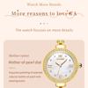 Full Circle Diamond Inlaid Quartz Watch for Women, Light Luxury Waterproof Watch, Valentine's Day Gift Watch
