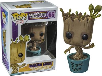 Funko ПОП! Марвел Стражи Галактики - Танцующий Грут (Синий горшок) Эксклюзивная виниловая фигурка-болванчик № 65