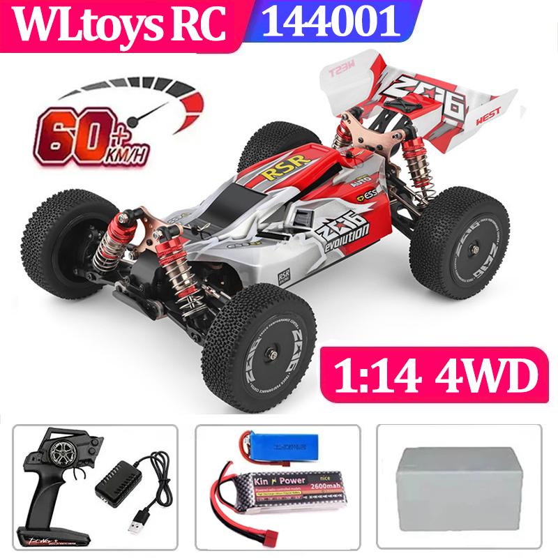 75 КМ/Ч WLtoys 124016 124017 60 КМ/Ч 144001 Электрический 4WD Пульт Дистанционного Управления Высокоскоростной Квадроцикл Дрифт RC Машины для Взрослых Игрушки