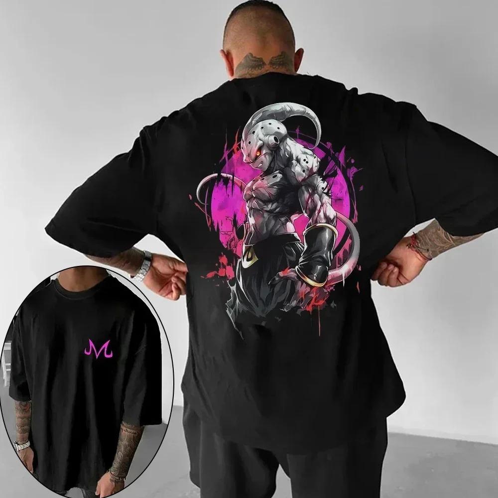 2026 Dragon Ball Summer Mens TShirt Japanese Anime Son Goku Autumn Y2K Harajuku Boy Childrens ParentChild Trend Cotton