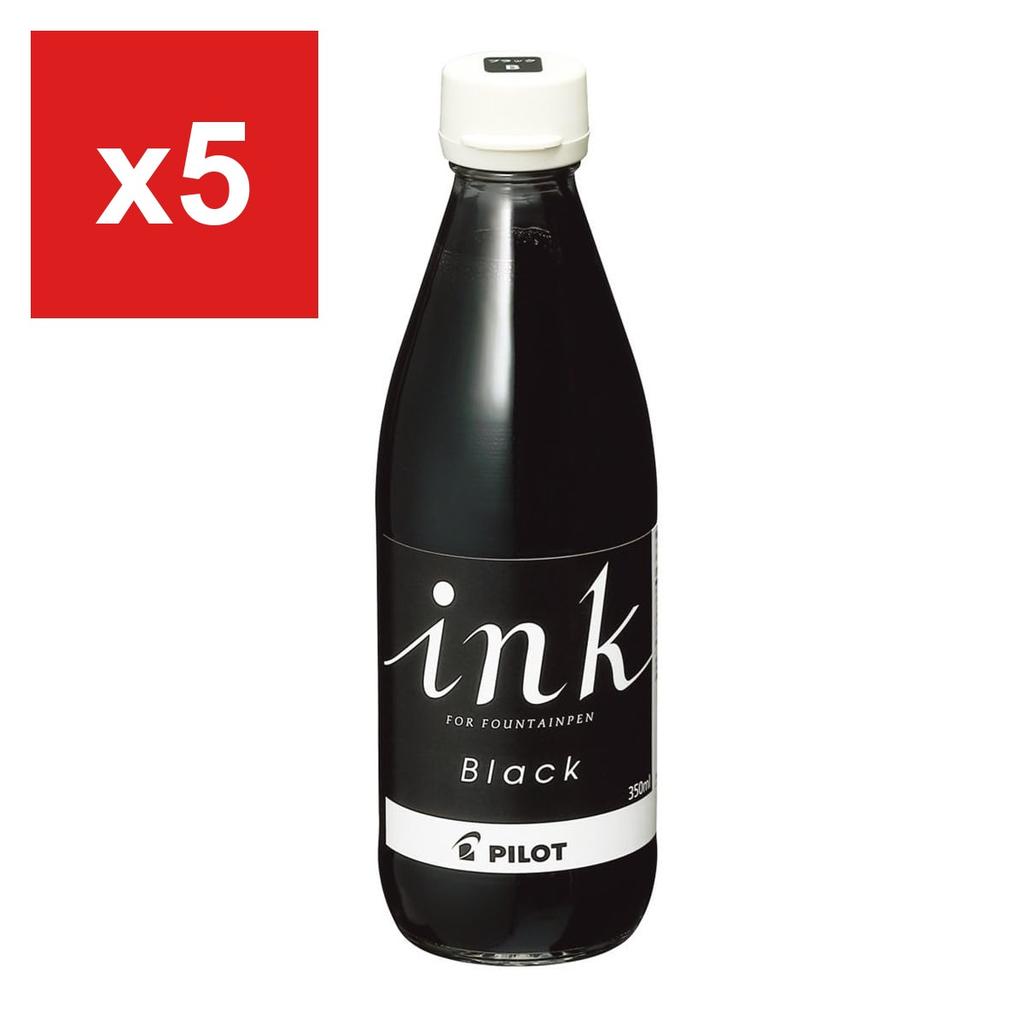 Pilot General Writing Ink, Black, Large Bottle, INK350B