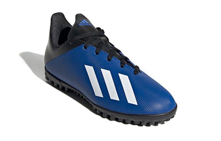 adidas X 19.4 Амортизация Противоскользящие Устойчивые к истиранию Низкие Детские Футбольные Бутсы Синий Черный Белый Детские FV4662