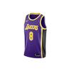 NBA Los Angeles Lakers #8 Kobe Bryant Fan Edition Swingman Away Jersey Men Jersey Purple AV3701-504