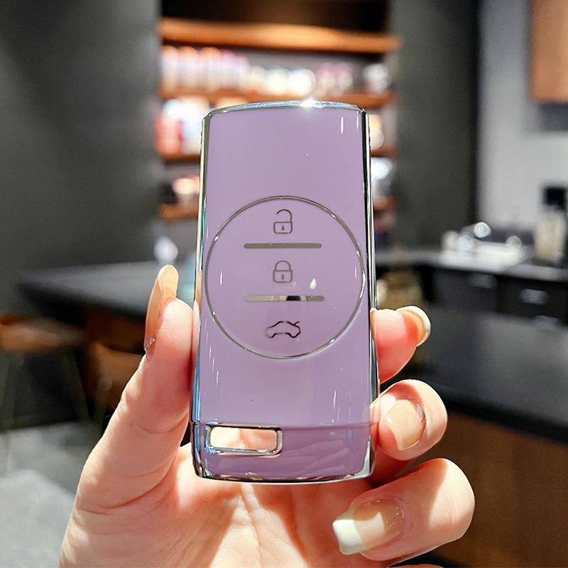 Чехол для ключа Chery Xingtu TX Tiggo 7 для 21 модели — высококачественный чехол с пряжкой для автомобилей Zhuifeng Lingyun Lanyue LX, 3X и 5X.