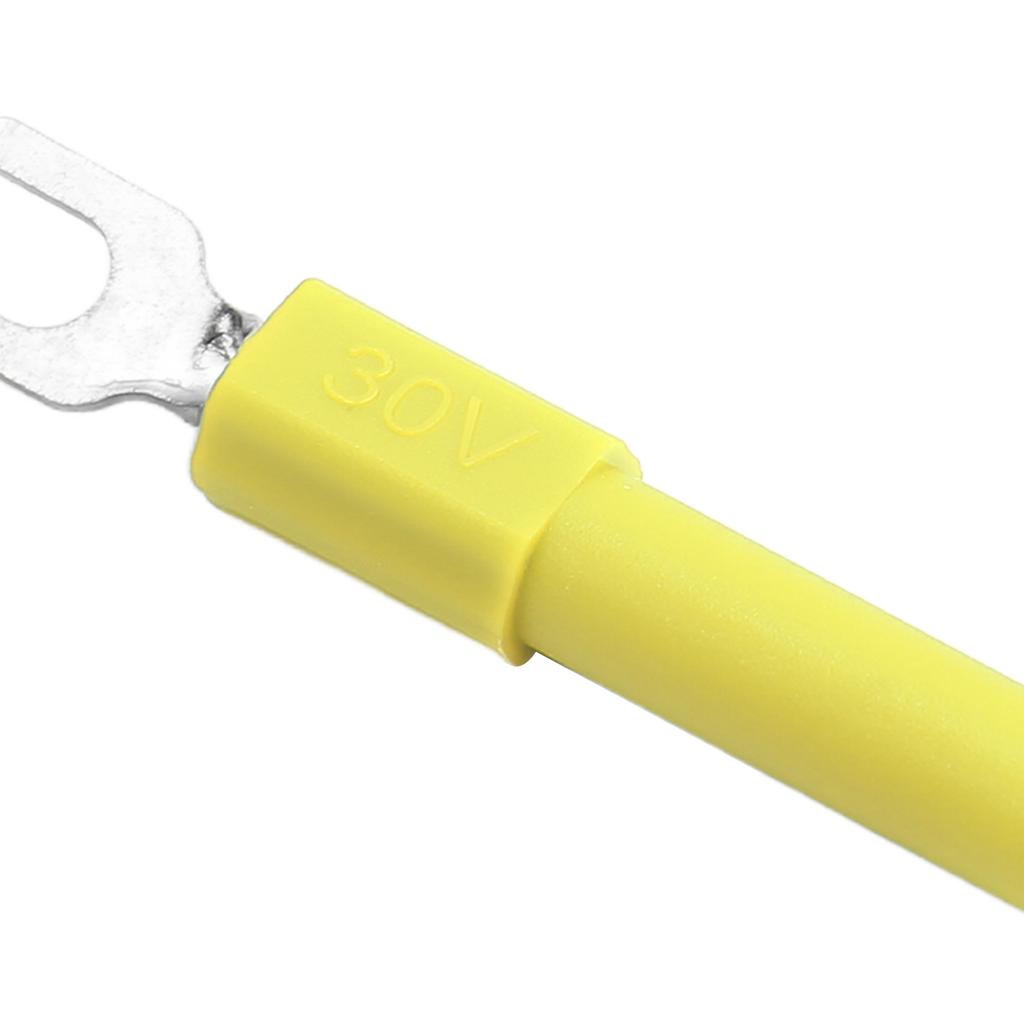 10pcs 4mm Fork Spade Wire Connectors U Type Electrical Crimp Terminal for Testing Multimeter