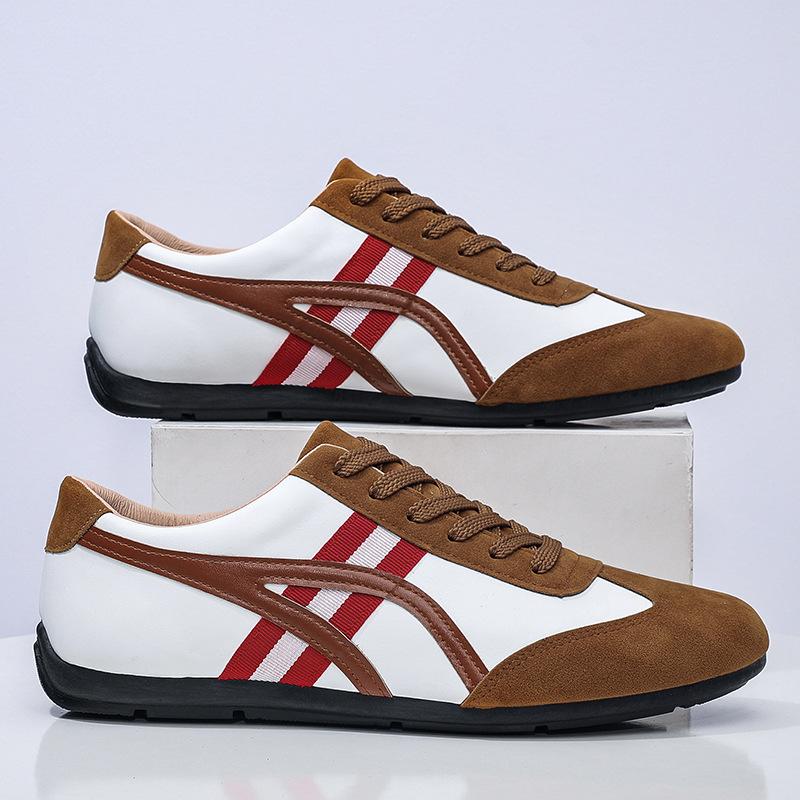 Мужские матовые ретро кроссовки на плоской подошве в немецком стиле, мужские летние новые универсальные кроссовки Forrest Gump, повседневная спортивная обувь, мужская обувь