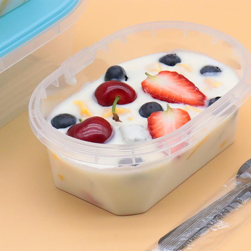 Handun 770ml Round Transparent Takeaway Containers