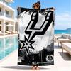 Antonio Spurs Logo Beach Towel, Microfiber Beach Towel, Perfect For Pool, Beach, Travel, Home Decor Beach Party Fan gifts