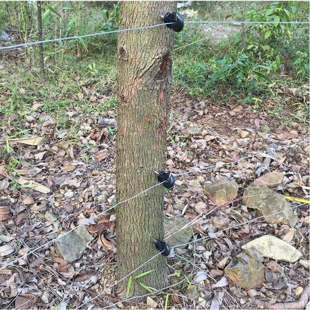 Electric Fence Trellis Insulation Nail Self-tapping Insulator for Livestock Breeding Pasture Trong and Safe Wire Connections