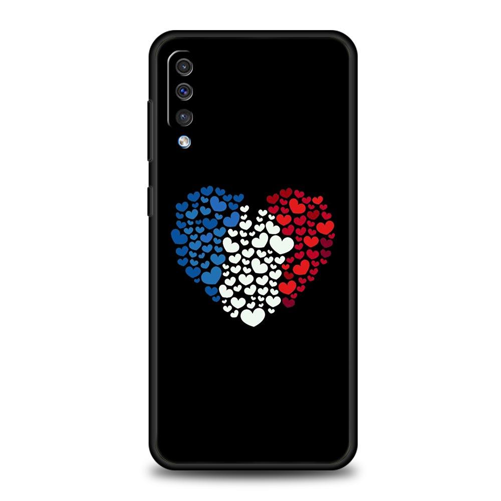 France flag Phone Case For Samsung A54 A52 A24 A14 A50 A72 A70 A10 A30 A40 A20S A20E A02S A12 A22 A34 A42 A32 5G A04s Cover