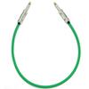 KMsound CANARE GS-6 Green Canare Patch Cable with L-L, S-S, and L-S Plugs, Made In Japan (S-S, 50cm)