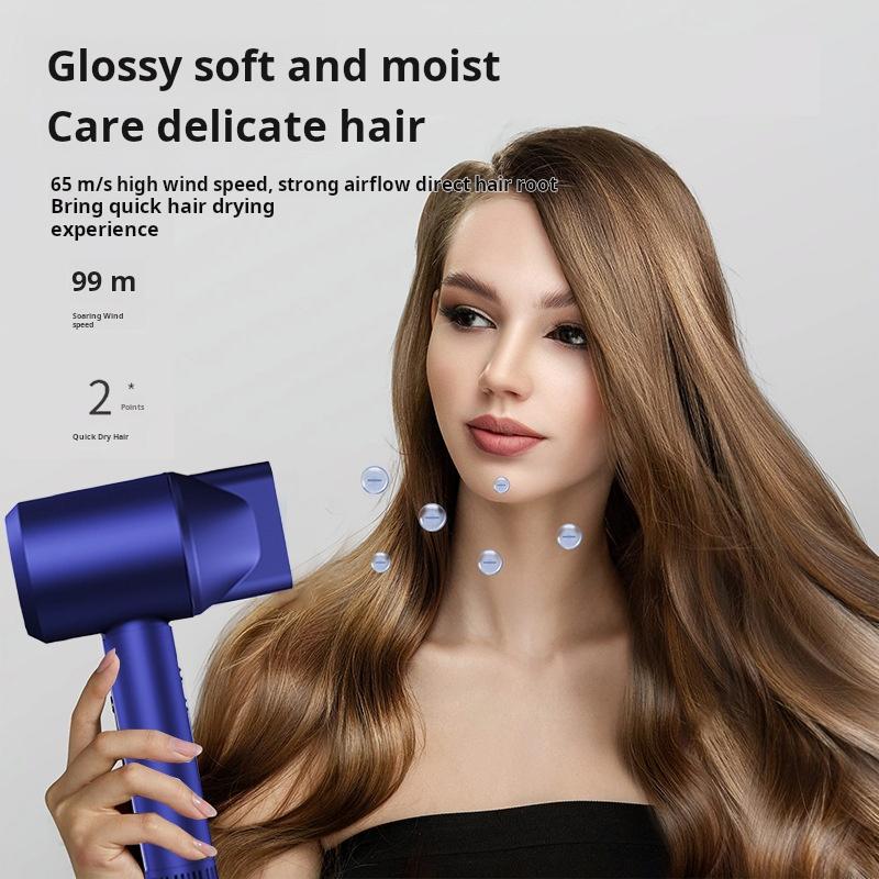 High-speed Hair Dryer Leafless Household Negative Ion Hair Care Hairdresser Dedicated High-power Hot and Cold Hair Dryer