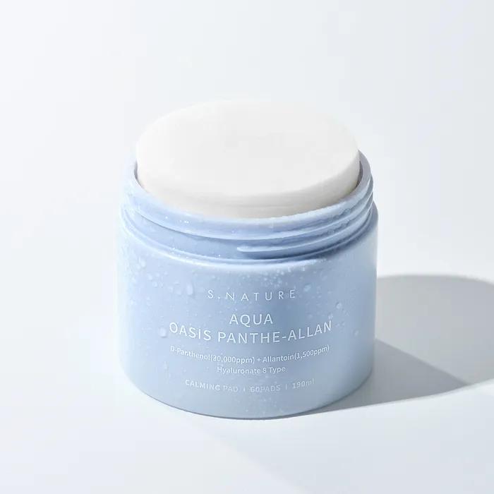 Esnature Aqua Oasis Calming Pad с Пантенолом 60 шт. (190 мл)