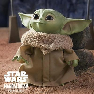 28 см Фигурка Малыша Йоды Игрушка Фигурка Плюшевая Йода Мастер Модель Куклы Игрушки Детская Коллекция День Рождения Рождество