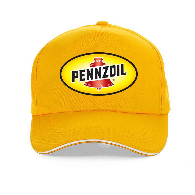 Бейсболки Pennzoil модные Повседневная кепка от солнца для унисекс Женская дышащая кепка для улицы кость