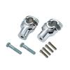 25mm 1'' Handlebar Riser Mount Clamp Triple Tree Mount Fit Harley Motorcycle Spacers O.D. 38mm