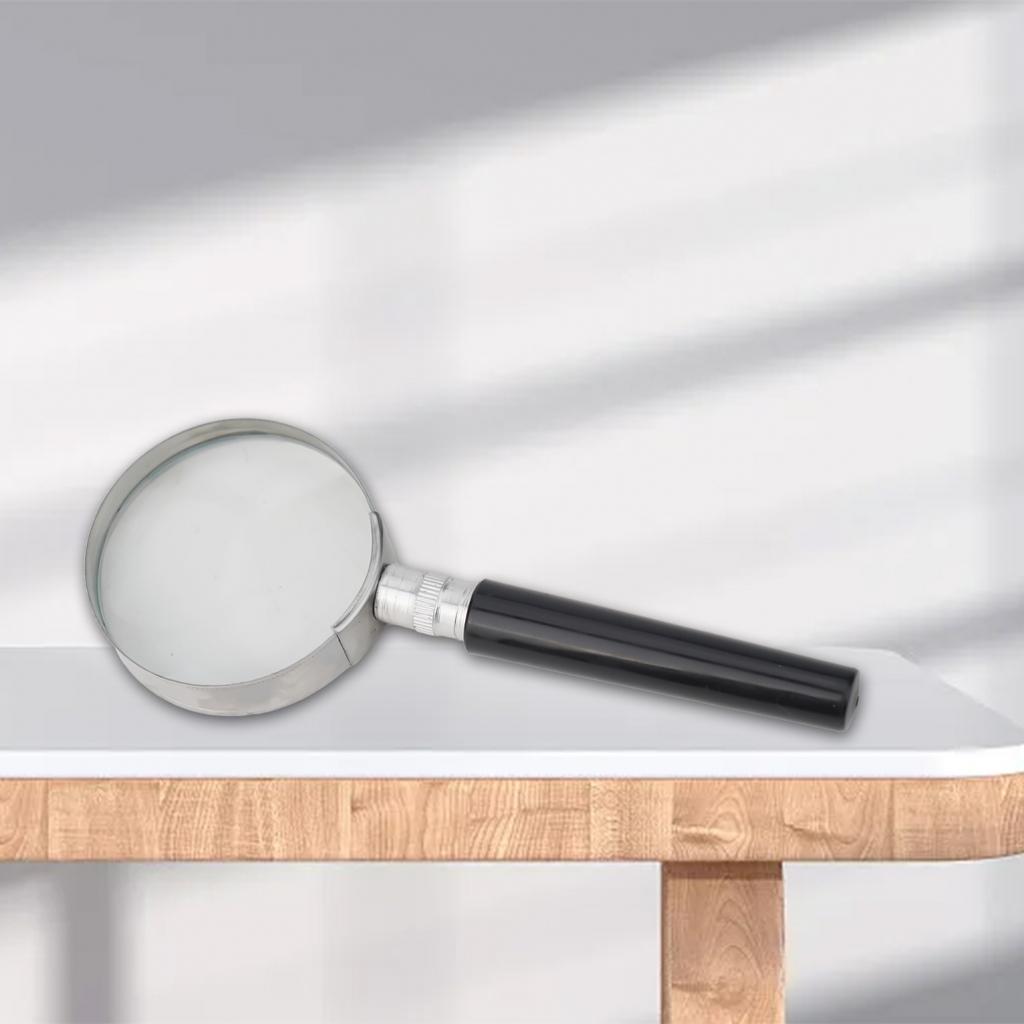 Надежное увеличительное стекло с 10-кратным увеличением и диаметром линзы 50 мм