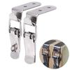 90 Degrees Duck-Mouth Buckle Hook Lock Stainless Steel Spring Draw Toggle Latch