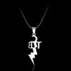 TCB Metal Pendant Necklace Jewelry Gift for Man