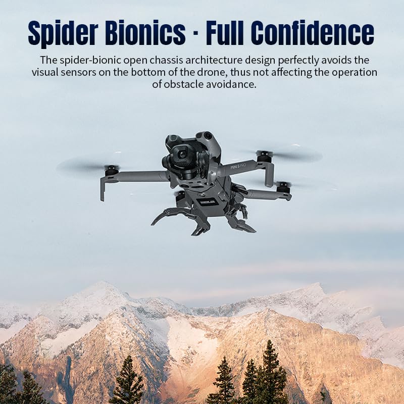 Специальное шасси для DJI Mini 5 Pro, Складное, Выдвижное шасси-защита, Дополнительный защитный аксессуар 20 мм