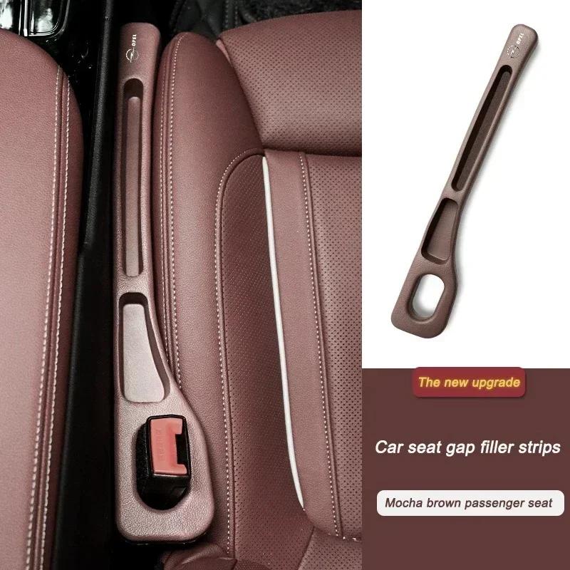 Car Seat Gap Filler Center Console Side Crevice Filler For Opel Corsa Astra Insignia Vectra Zafira Meriva Mokka Grandland Vivaro LA7