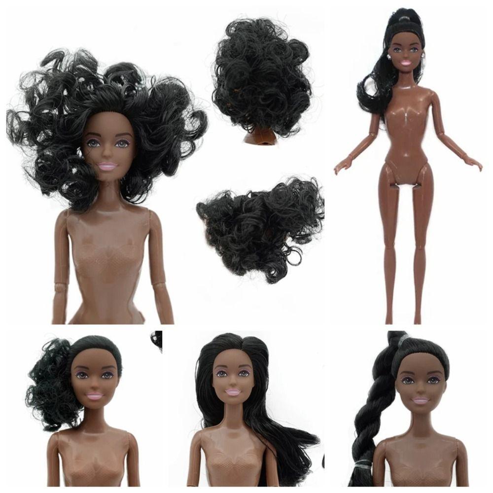 11 Multi-Joint Black Dolls Moveable 30cm Doll Toy Children's Toy African Dolls  Dress Up