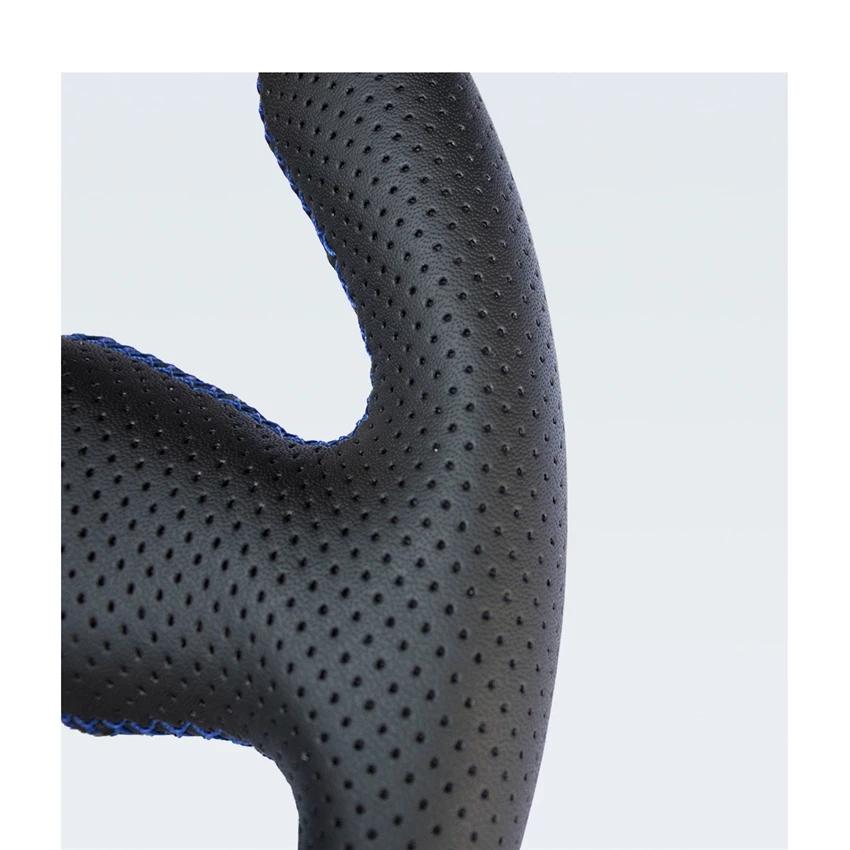 Black Faux Leather Car Steering Wheel Cover for Toyota RAV4 Celica MR2 Supra Caldina Matrix Voltz Corolla 1996-2008