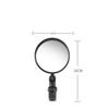 Pair Universal Handlebar Rearview Mirror for Bike Bicycle Motorcycle Adjustable