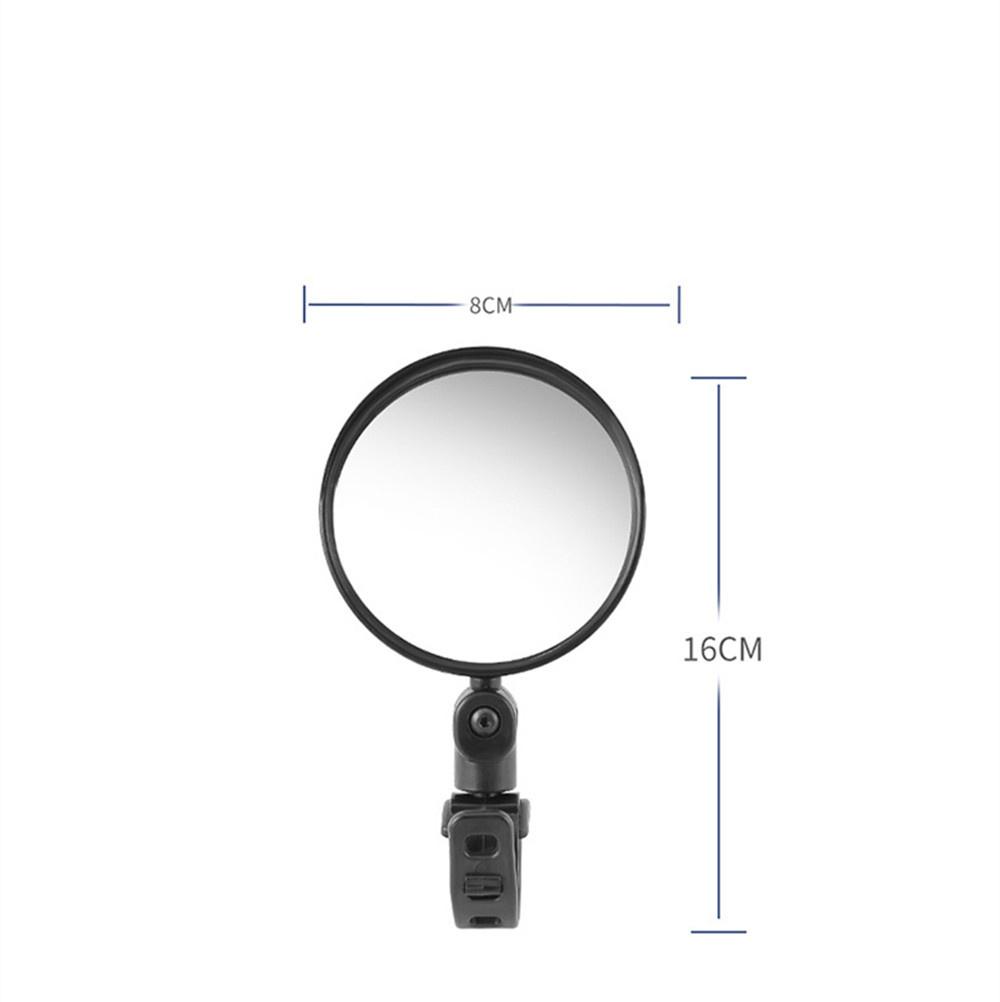 Pair Universal Handlebar Rearview Mirror for Bike Bicycle Motorcycle Adjustable