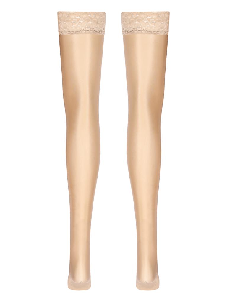 Женские кружевные топы, чулки выше колена на день святого Валентина