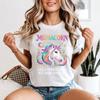 Mothers Day Mumacorn Unicorn Face Unisexs T Shirt For New Mums Apparel