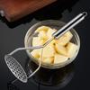 Kitchen Gadget Creative Mud Press Masher Puree Juice Maker Stainless Steel Potatoes Crusher Pusher Fruit Tools