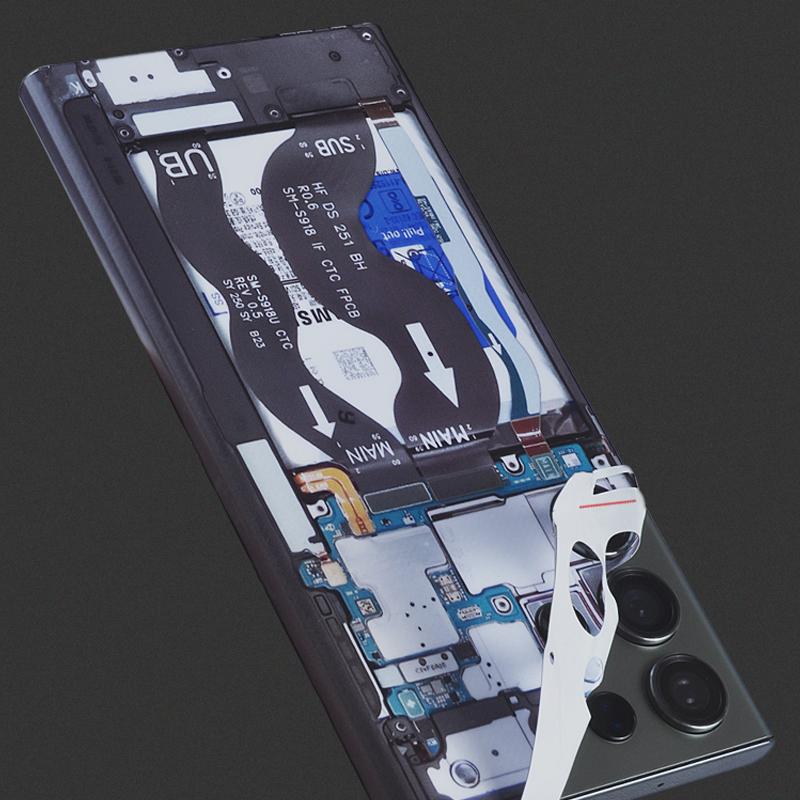 Для Samsung Galaxy S23 S24 Ultra S23 S24 Plus разборка мобильного телефона задняя пленка наклейка