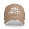 Кепка-бейсболка с принтом букв Hala Madrid, унисекс, повседневная, шляпа-ведро от солнца, мужская, регулируемая, с застежкой snapback, кепки для гольфа