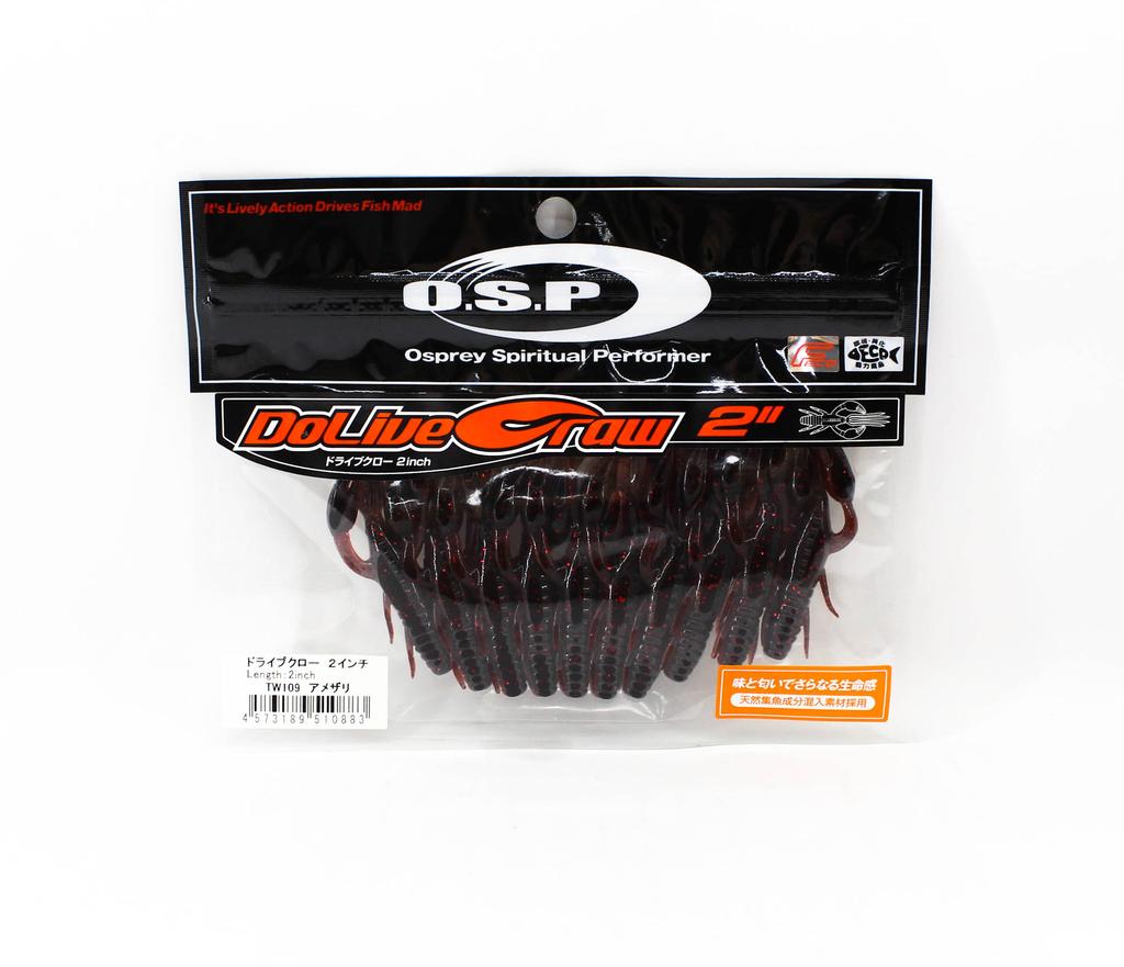OSP Мягкая приманка Dolive Craw 2 дюйма TW-109 (0883)