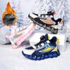 Детские зимние плюшевые теплые и модные спортивные и развлекательные хлопковые ботинки зимние сапоги 28-38
