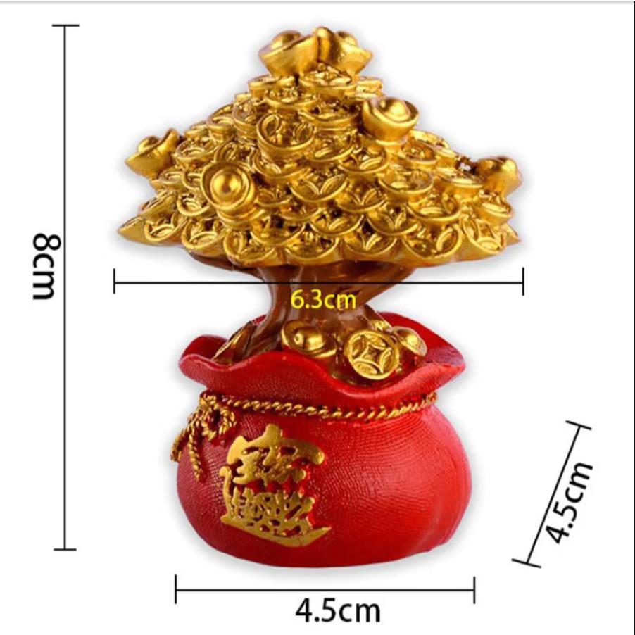 Wealth And Good Luck Feng Shui Money Tree Office Home Table Money Tree Decorations