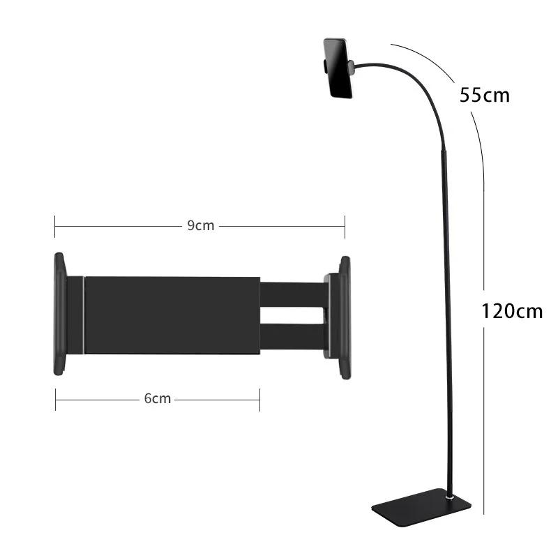 Кровать Напольная подставка Держатель для планшета Гибкая ручка Кронштейн для мобильного телефона Тип смартфона Подставка для мобильного телефона Ipad Поддержка телефона