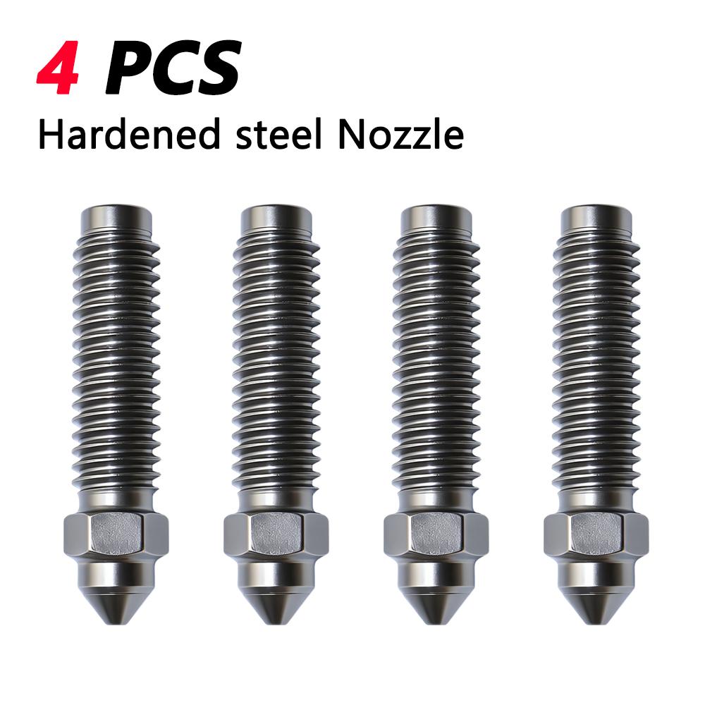 For Centauri Carbon High-Speed Hardened Steel Nozzle for Elegoo Carbon 2 Hotend 3D Printer Accessories