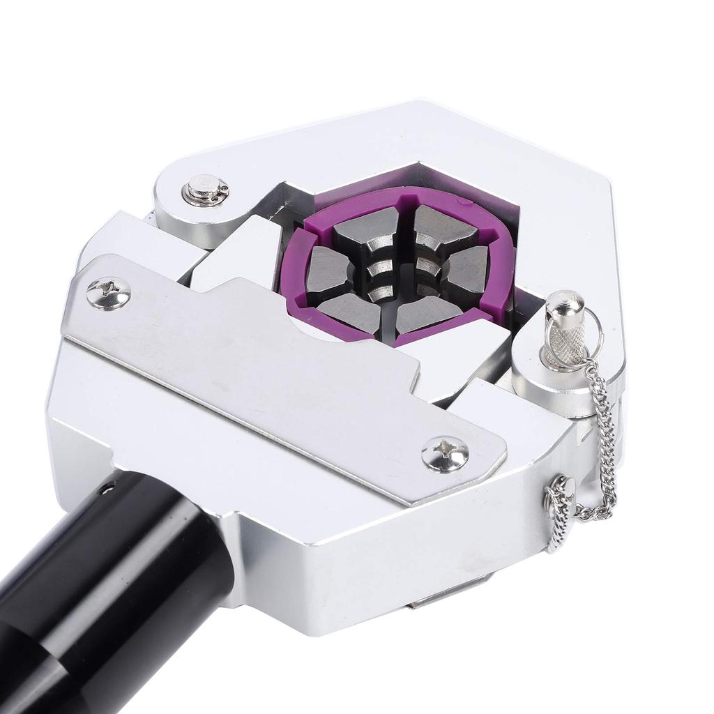 Комплект ручного обжимного инструмента для гидравлических шлангов Entatial, механический, из алюминиевого сплава, простой в использовании, для обжима шлангов, для технического обслуживания автомобилей, для автосервиса, для кондиционеров