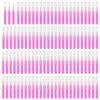 100PCS Interdental Brushes Dental Floss Toothpick Orthodontic Braces Brush Tooth Cleaning Tool Oral Care with Storage Box