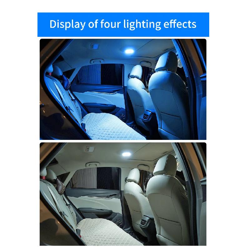 Car reading lights, LED interior ambient lights, car trunk lighting, wireless wiring free, decorative accessories