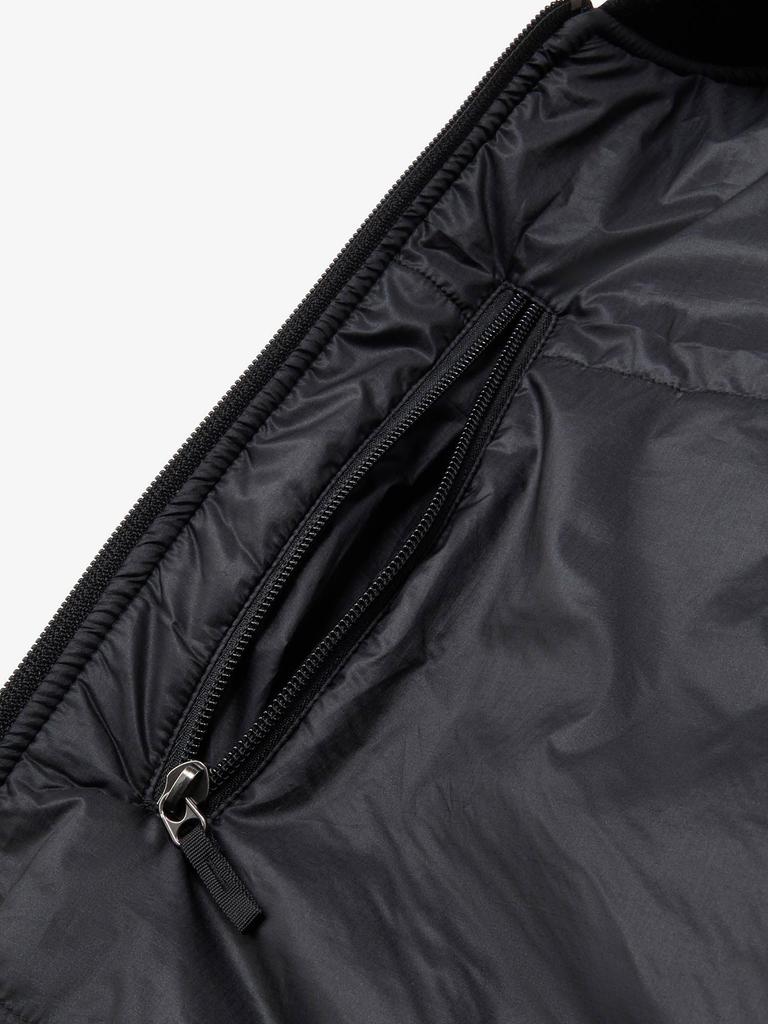 The North Face Утеплённый бомбер, размер L, чёрный,