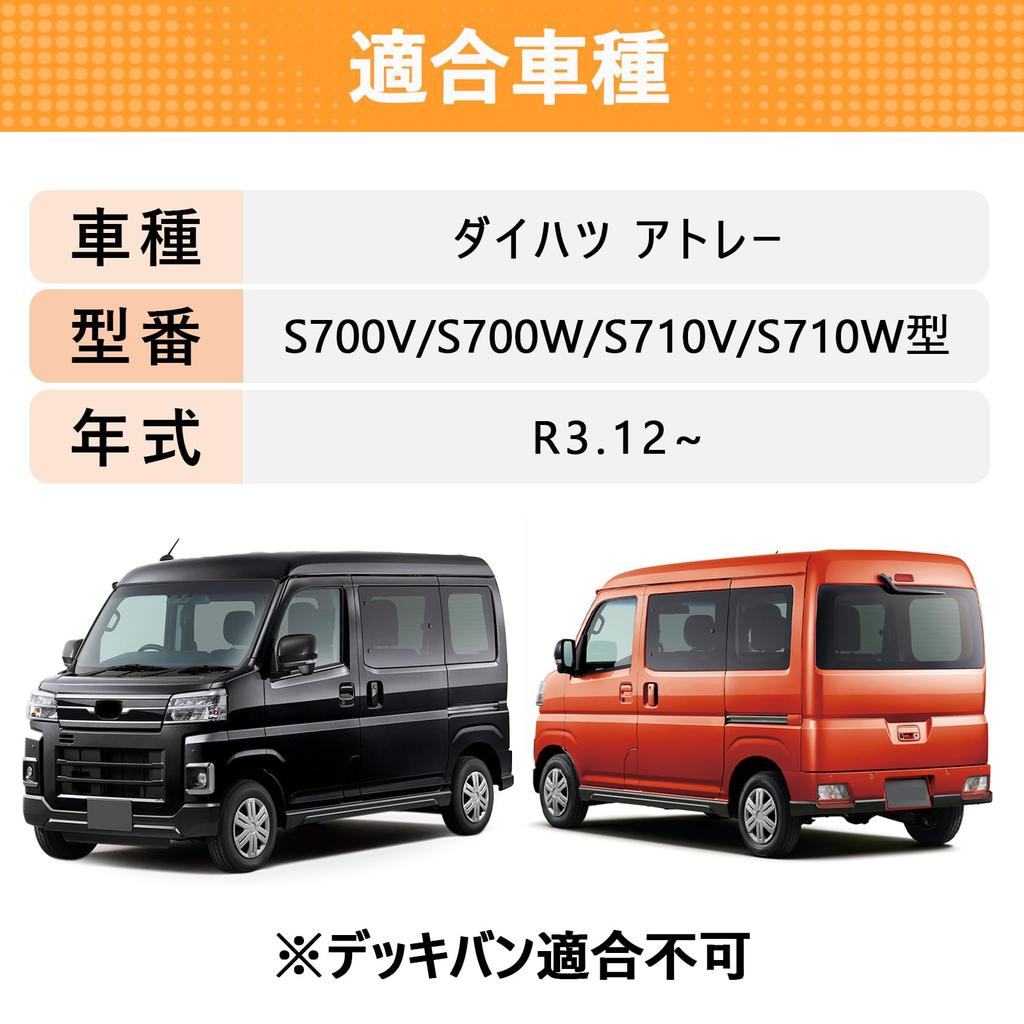 Ceritica Bumper Protector for Daihatsu New Atrai Hijet Cargo Stainless Steel Step Scratch and Stain Silver S700V/S710V, Guard, Resistant,