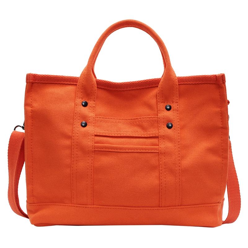 Женские сумки через плечо, холщовые однотонные повседневные сумки-тоут, женские сумки-мессенджеры, брендовые дизайнерские сумки Simplicity Girl'S