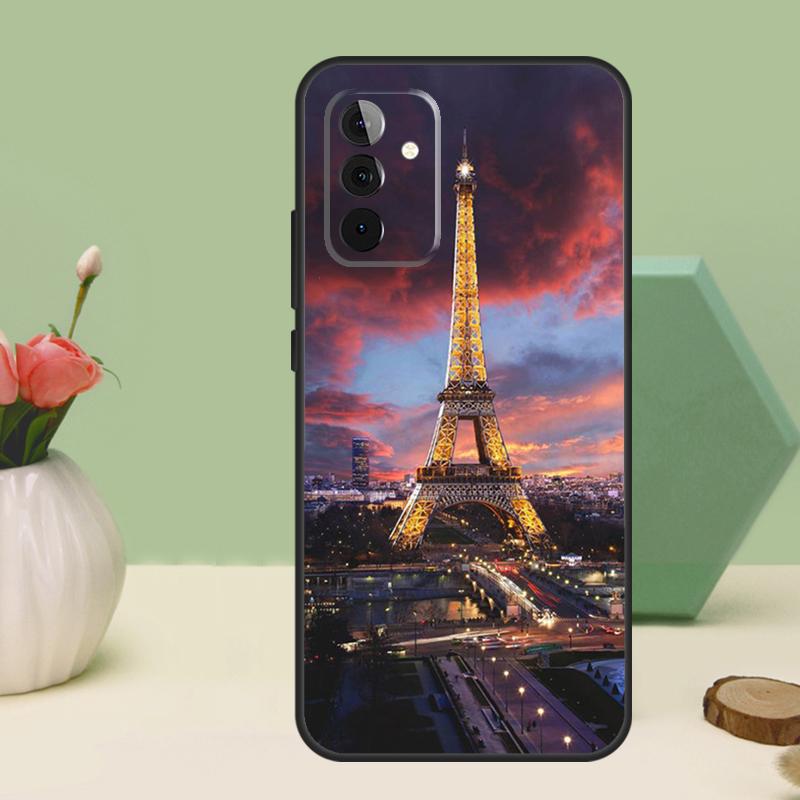 Париж Эйфелева башня Франция Для Samsung Galaxy A56 A26 A36 A16 A06 A53 A33 A13 A12 A32 A52 A55 A35 A15 A54 A34 A14 Чехол