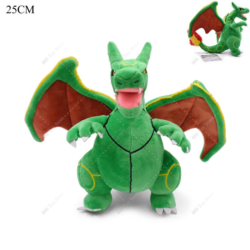 Anime Shiny Charizard Plush Pokemon Toys Cute Mega Evolution X Charizard Articuno Lucario Stuffed Peluche Kids Christmas Gifts