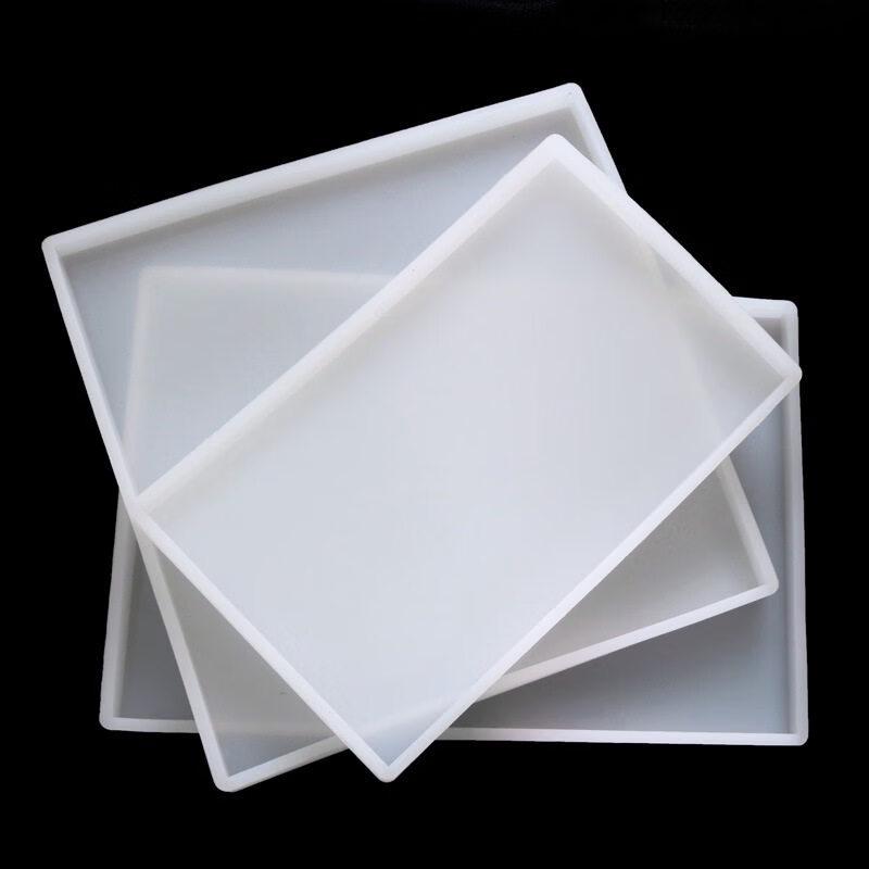 Large Rectangular Resin Silicone Tray Mold (Thickened)